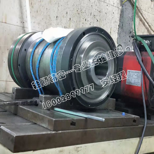 車床主軸維修  更換軸承  溫聲測(cè)試